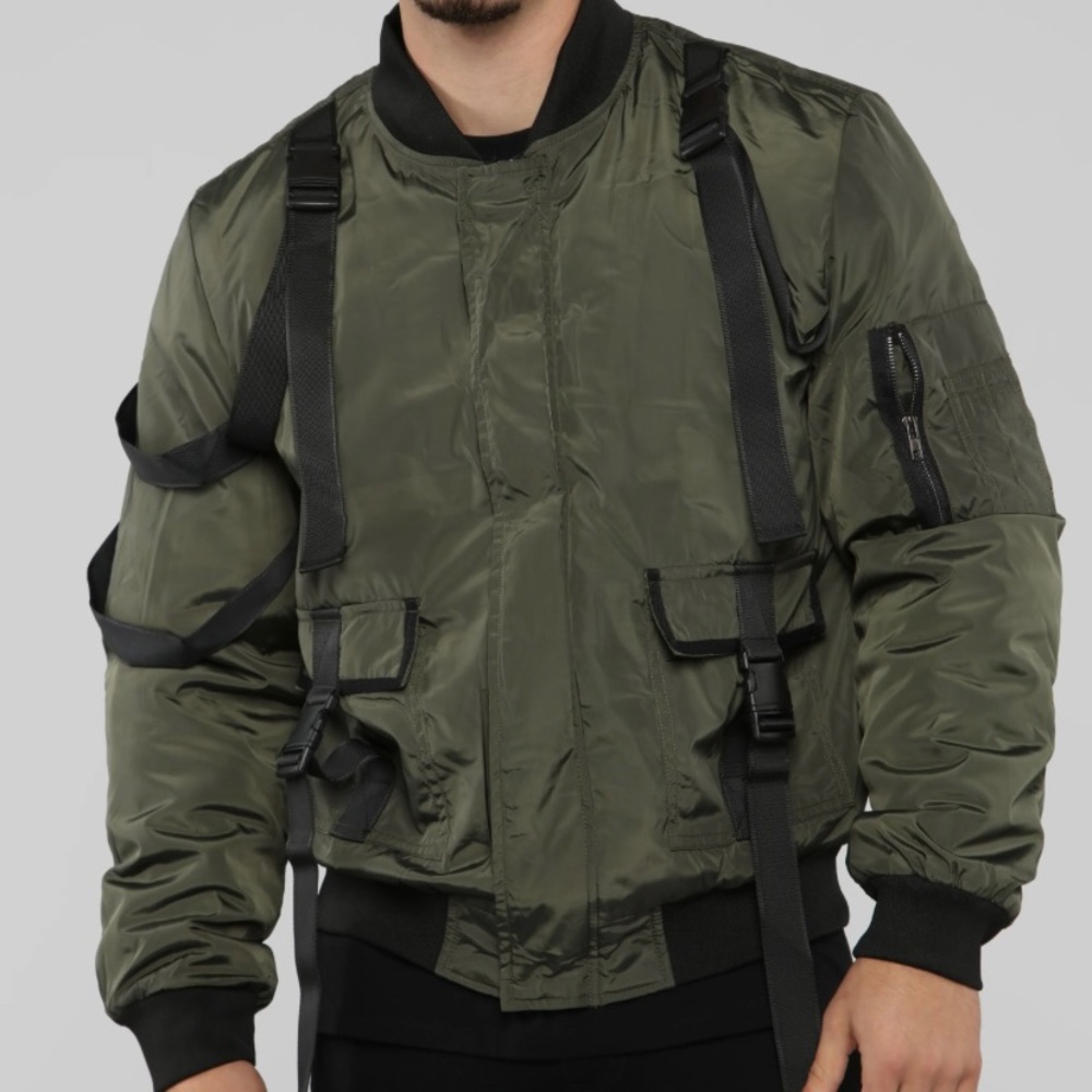 Bomber jacket, WEIV L.A. , XL. Olive